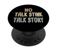 No Talk Stink, Talk Story Hawaiian Pidgin Hawaii Creole PopSockets Adhesive PopGrip