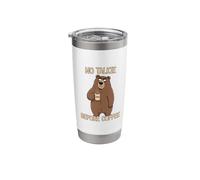No Talkie Before Coffee Stainless Steel Insulated Tumbler
