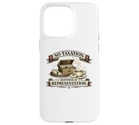 No Taxation Without Representation American History Case for iPhone 15 Pro Max