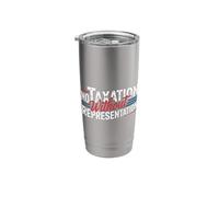 No Taxation Without Representation Stainless Steel Insulated Tumbler