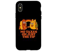 No Taxes On Just The Tip | Funny Adult Humor Case for iPhone X/XS