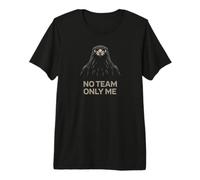 No Team Only Me Hawk Solo Mindset Graphic Premium T-Shirt