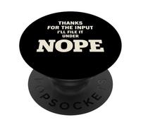 No thanks not happening that's no attitude meme nope PopSockets Adhesive PopGrip