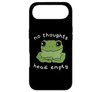 No Thoughts Head Empty Cute Frog Meme Aesthetic Case for iPhone Air