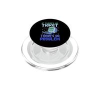No Ticket No Problem - IT Support Tech Network System Admin PopSockets PopGrip for MagSafe
