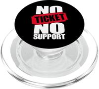 No Ticket No Support Work Job IT Admin PopSockets PopGrip for MagSafe