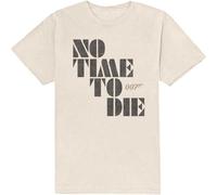 No Time To Die Cotton T-Shirt James Bond Natural M