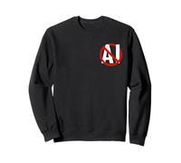 No To AI Generated Images | Anti AI-Generated Art Sweatshirt