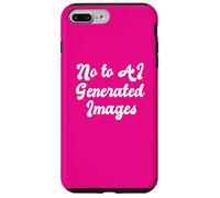 No To AI Generated Images Protect Artist Rights Computer Art Case for iPhone 7 Plus/8 Plus
