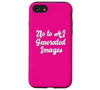 No To AI Generated Images Protect Artist Rights Computer Art Case for iPhone SE (2020) / 7/8