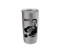 No to Alcohol Funny Soviet Union USSR Russian Retro Stainless Steel Insulated Tumbler