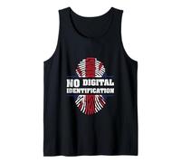 No to Digital ID in UK | British Freedom Privacy Protest Tank Top