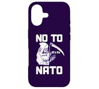 No To NATO Anti War Peace Globalist Protest Case for iPhone 17