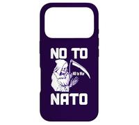 No To NATO Anti War Peace Globalist Protest Case for iPhone 17 Pro