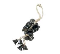 No Tools Memorial Wind Chimes Gentle Natural Sound Garden Decor Hempen Rope Easy Grave Bells Patios Calm Holiday Bells