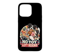 No Toy Left Behind Border Collie Robot Vacuum Funny Dog Case for iPhone 15 Pro Max