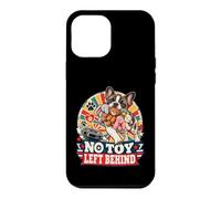 No Toy Left Behind French Bulldog Robot Vacuum Funny Dog Case for iPhone 12 Pro Max