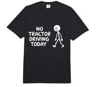 No Tractor Driving Today Present for Tractor Lovers Comfort Colors Adult Heavyweight T-Shirt