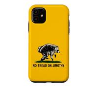 No Tread On Jimothy Raccoon Meme Case for iPhone 11