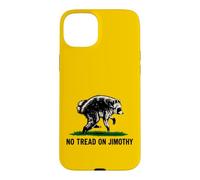 No Tread On Jimothy Raccoon Meme Case for iPhone 15 Plus