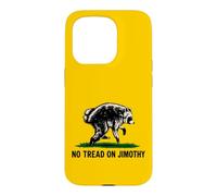 No Tread On Jimothy Raccoon Meme Case for iPhone 15 Pro
