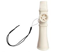 No tuning required Kazoo Set- Child-Safe Musical Instrument for Ukulele & Piano | Adult & Beginner Friendly Noise Maker (White)