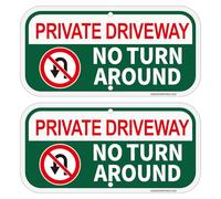 No Turn Around Sign Private driveway
