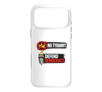 No Tyranny Defend Democracy Freedom Design Case for iPhone 17 Pro Max