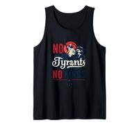 No Tyrants,No Kings Pro Democracy Resist Political Statement Tank Top