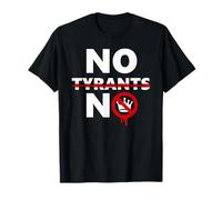 No Tyrants No Kings USA Resist Fascism Protest Anti-Fascism T-Shirt