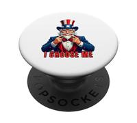 No Uncle Sam "I Choose Me" Authenticity and Resilience PopSockets Adhesive PopGrip