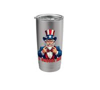 No Uncle Sam I Choose Me Authenticity and Resilience Stainless Steel Insulated Tumbler