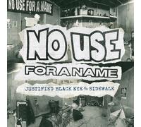 NO USE FOR A NAME - JUSTIFIED BLACK EYES VINYL LP SINGLE NEW