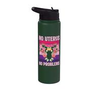 No Uterus No Problems Stainless Steel Insulated Water Bottle