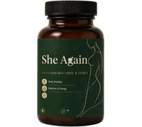 No-v/a She Again The Best Choice for Relieving menopausal Symptoms in Women, Helping You Glow with Vitality. 60 Tablets, 1 Bottle