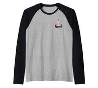 No Visible Text Detected Rocket Lovers Vintage Space Raglan Baseball Tee