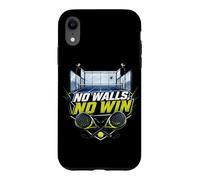 No Walls No Win - Funny Padel Tennis Case for iPhone XR