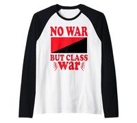 No War but Class War Raglan Baseball Tee