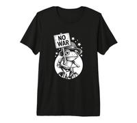 No War Frog Peace Premium T-Shirt