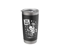 No War Frog Peace Protest Symbol Stainless Steel Insulated Tumbler