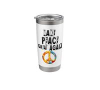 No War, Make Peace Great Again, No War Stainless Steel Insulated Tumbler