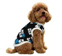No War We Want Peace Dog Shirts for Small Doggie Pet