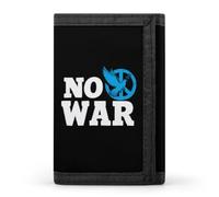 No War We Want Peace Men's Classic Trifold Wallet
