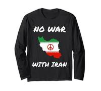 No War With Iran Long Sleeve T-Shirt