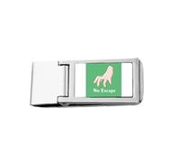 No Way Out Catch Seize Capture Gesture Slim Money Clip Stainless Holder Pocket Wallet