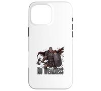 No Weakness Spartan Warrior Strength Mindset Case for iPhone 16 Pro Max