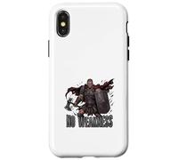 No Weakness Spartan Warrior Strength Mindset Case for iPhone X/XS