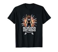 No Weapon Formed Against Me Shall Prosper - Bible Quotes T-Shirt