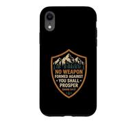 No Weapon Formed Against You Shall Prosper Verse Case for iPhone XR