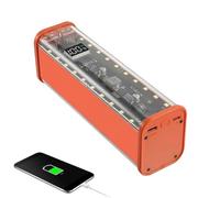 No welding batteries storage box, removable batteries case, 22.5 W charging batteries, storage case, 2 USB ports, portable transparent smartphone, bank, sleeves